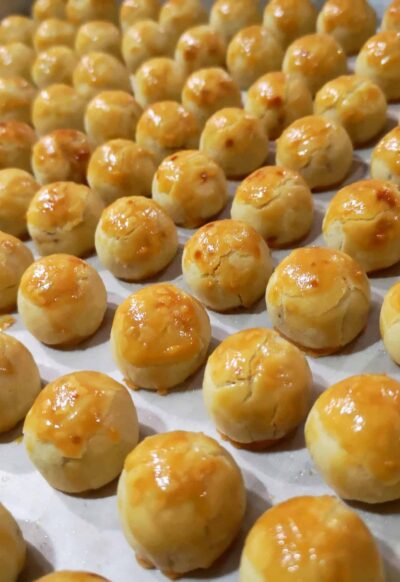 Golden Pineapple Ball