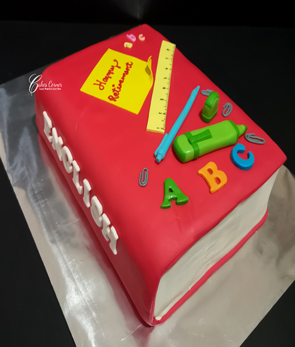 2 Tier Retirement Cake for a Teacher... - Dream Cake Factory | Facebook